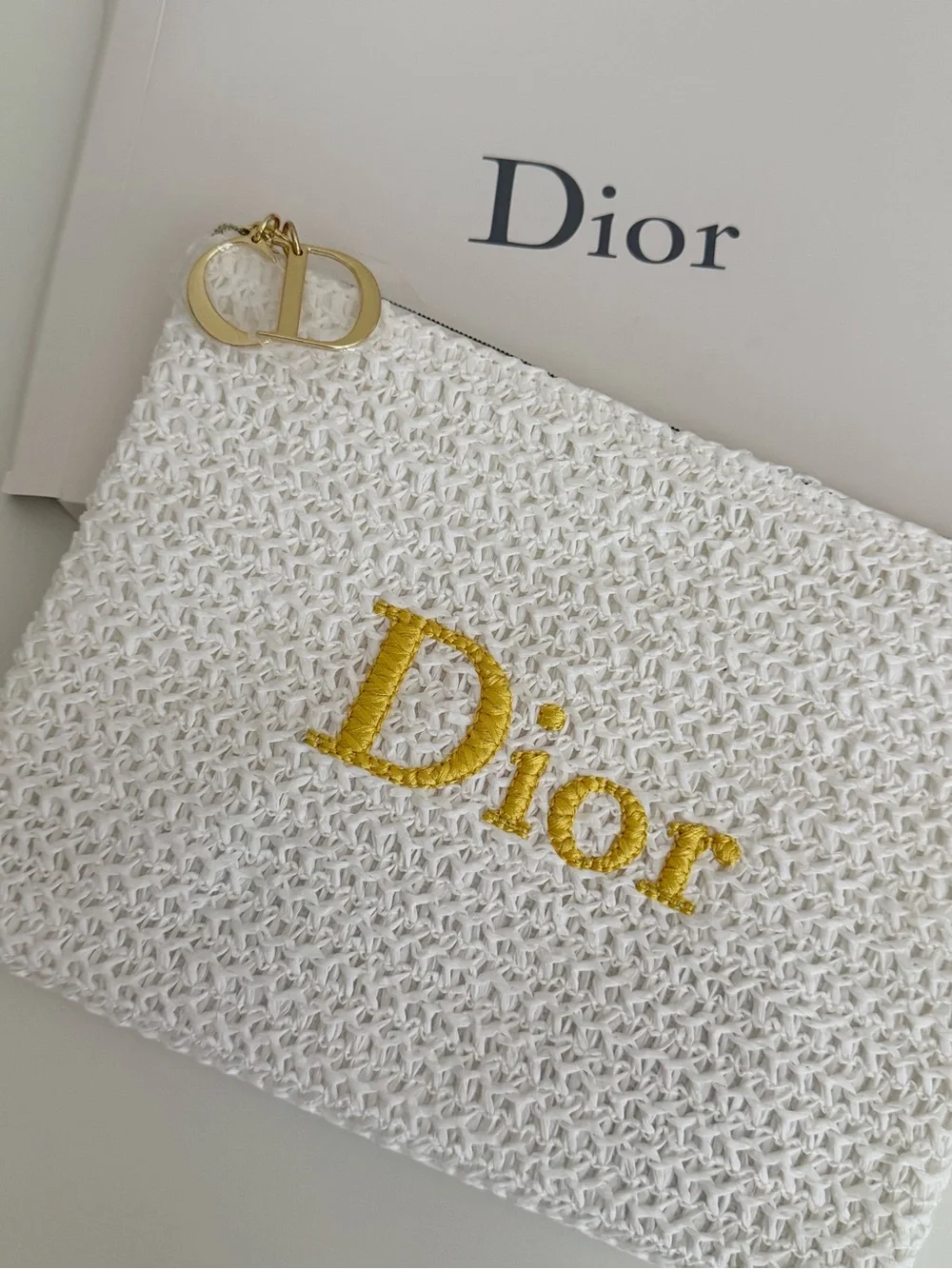NEW Dior Beauty Summer Cosmetic Pouch 2026